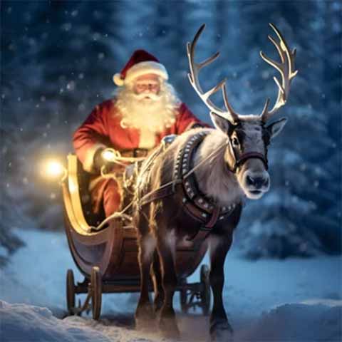 visite du village du Père-Noël en Finlande